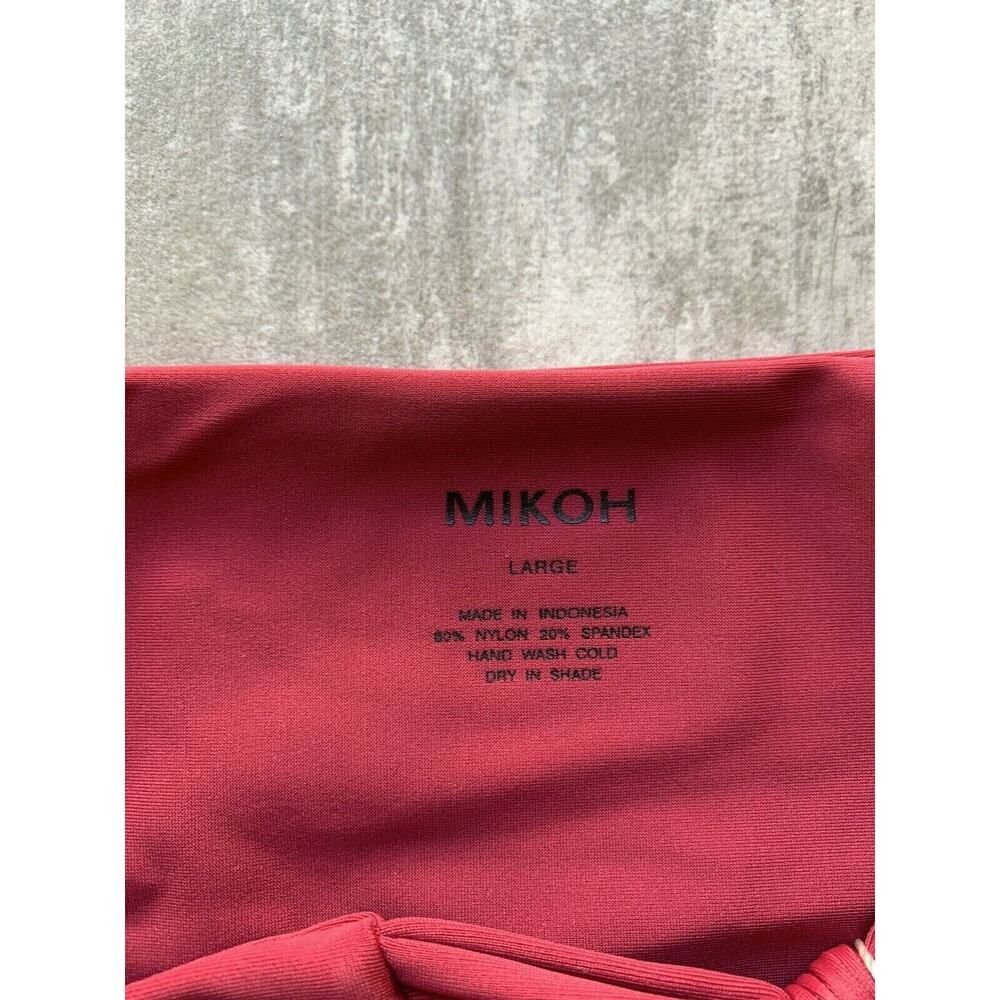 $112 MIKOH Barcelona Fuller Coverage Bikini Bottom NEW Macrame Sexy Strappy M - Picture 3 of 6
